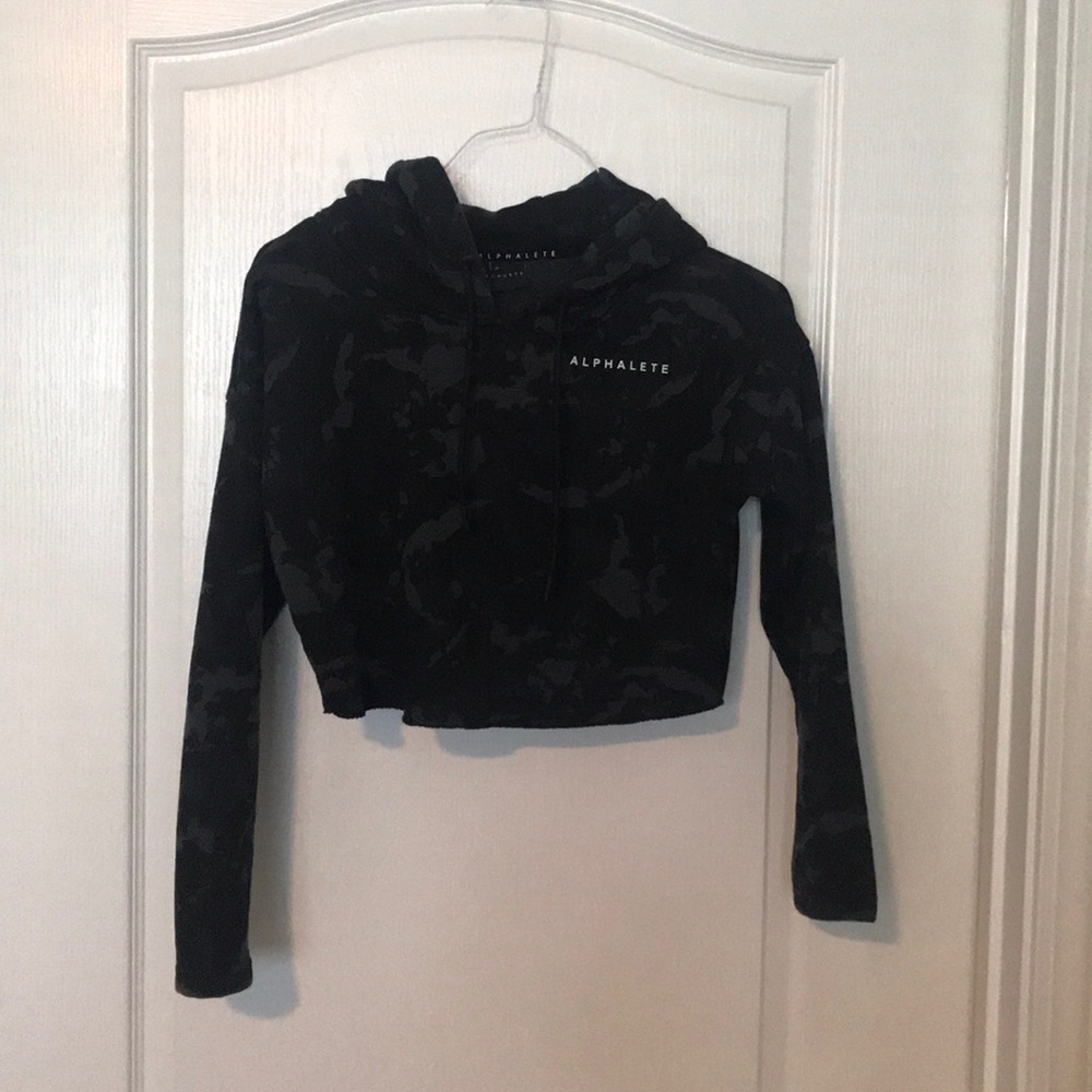 Alphalete cropped hoodie